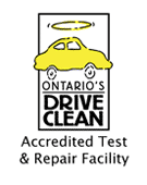 We are an Ontario's Drive Clean Accredited Test and Repair Facility - Click here for more info